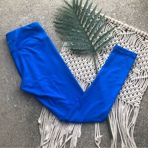 90 Degree Blue Athletic Leggings Size Small